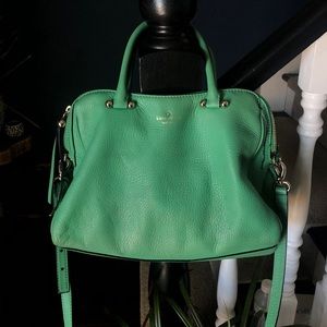 Leather Kate Spade Bag